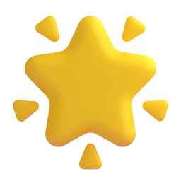 glowing star icon